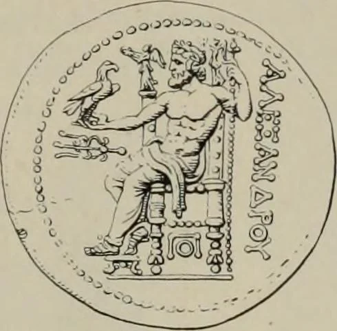 An illustration from Zeus : a study in ancient religion, 1914, leaf 897