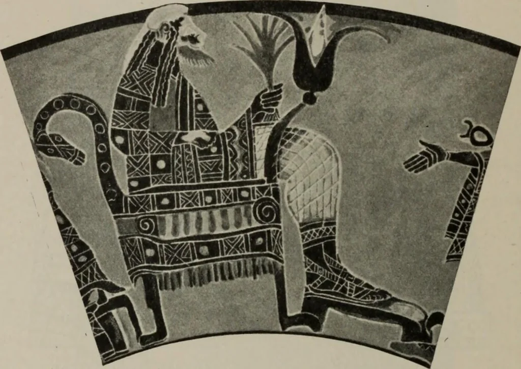 An illustration from Zeus : a study in ancient religion, 1914, leaf 906