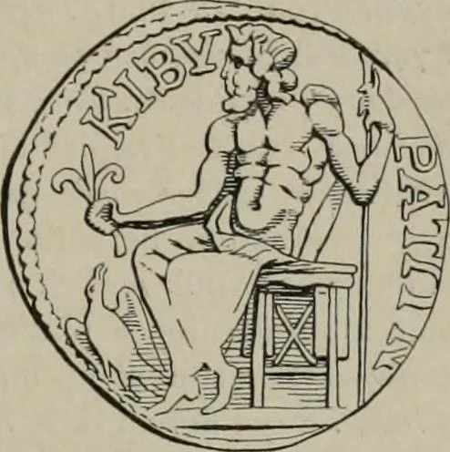 An illustration from Zeus : a study in ancient religion, 1914, leaf 907