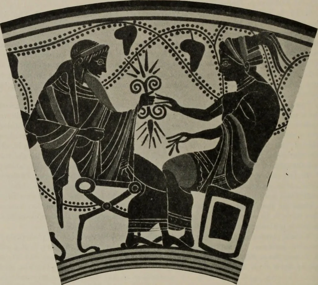 An illustration from Zeus : a study in ancient religion, 1914, leaf 912