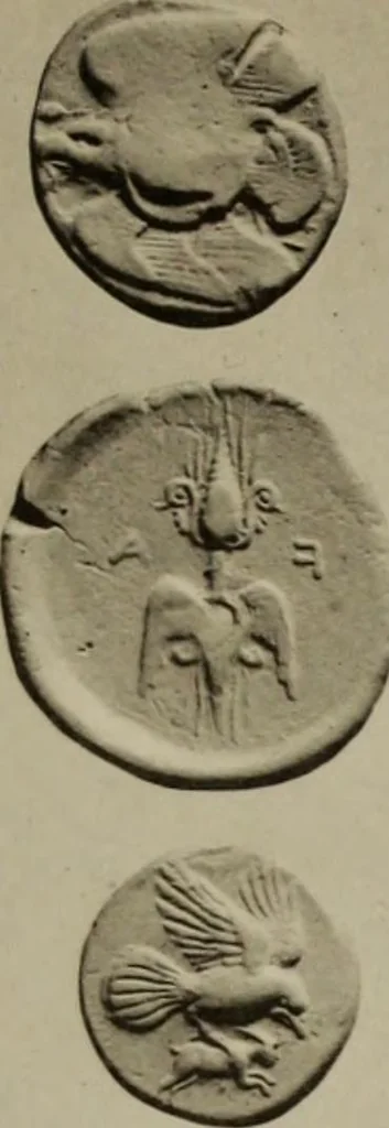 An illustration from Zeus : a study in ancient religion, 1914, leaf 917