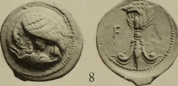 An illustration from Zeus : a study in ancient religion, 1914, leaf 917