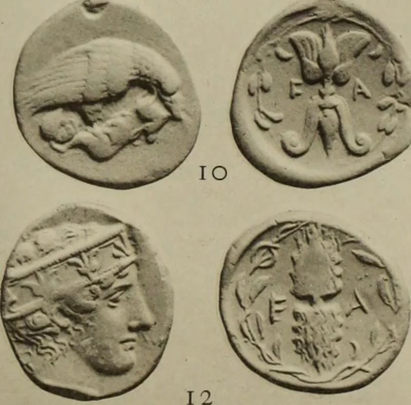 An illustration from Zeus : a study in ancient religion, 1914, leaf 917