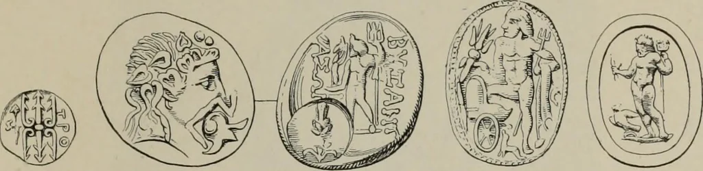 An illustration from Zeus : a study in ancient religion, 1914, leaf 933