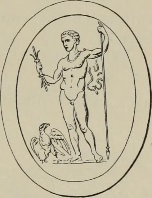 An illustration from Zeus : a study in ancient religion, 1914, leaf 949