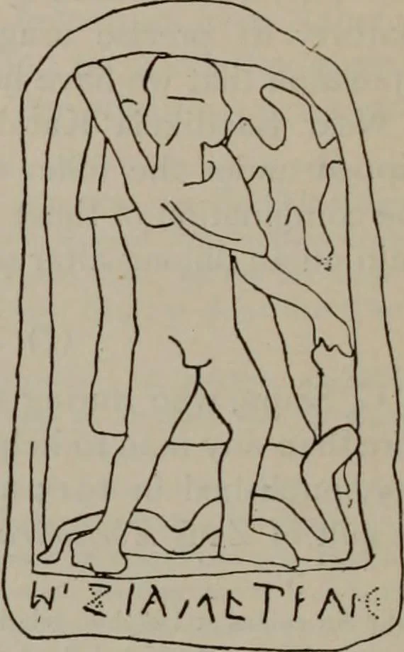 An illustration from Zeus : a study in ancient religion, 1914, leaf 956
