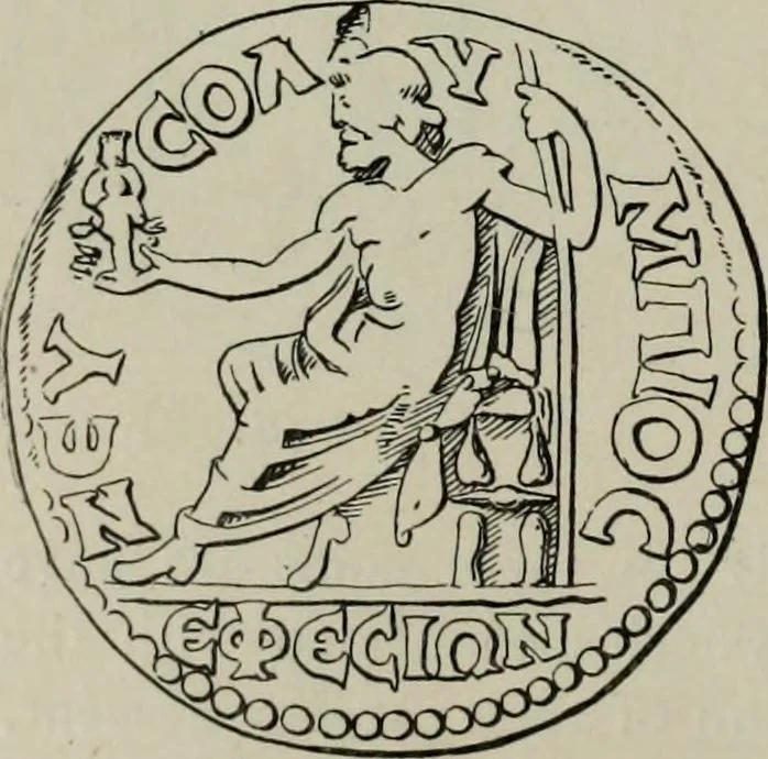 An illustration from Zeus : a study in ancient religion, 1914, leaf 121