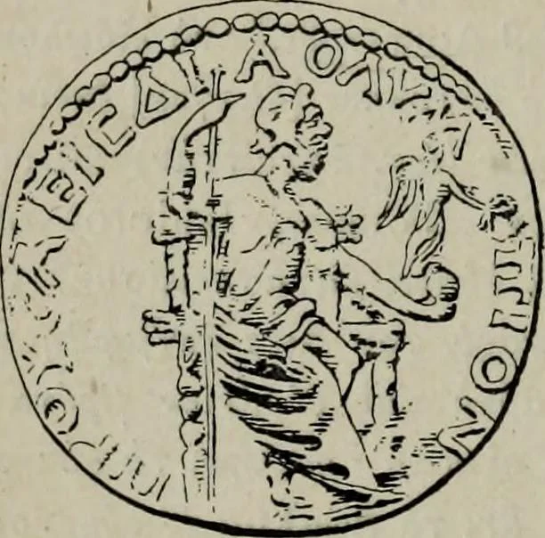 An illustration from Zeus : a study in ancient religion, 1914, leaf 123