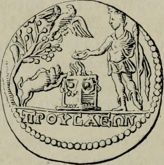 An illustration from Zeus : a study in ancient religion, 1914, leaf 123