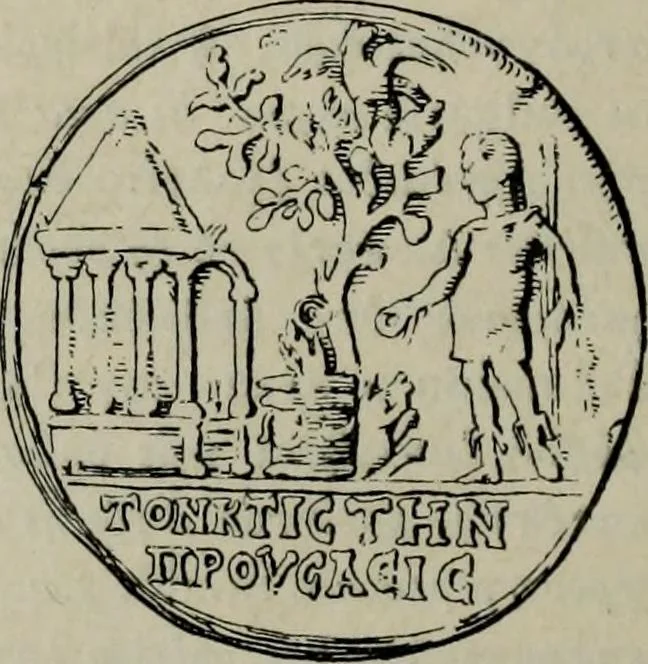 An illustration from Zeus : a study in ancient religion, 1914, leaf 123