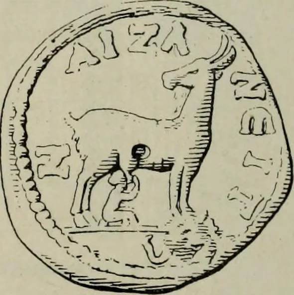 An illustration from Zeus : a study in ancient religion, 1914, leaf 127