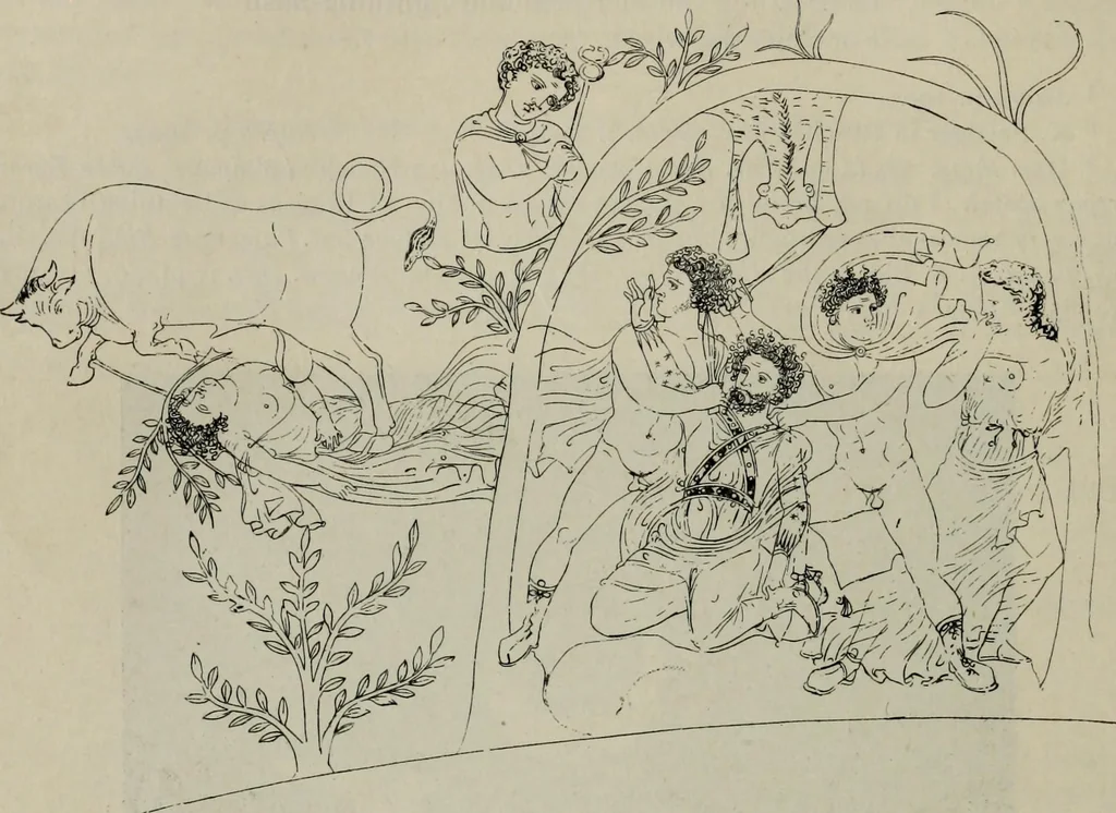 An illustration from Zeus : a study in ancient religion, 1914, leaf 177