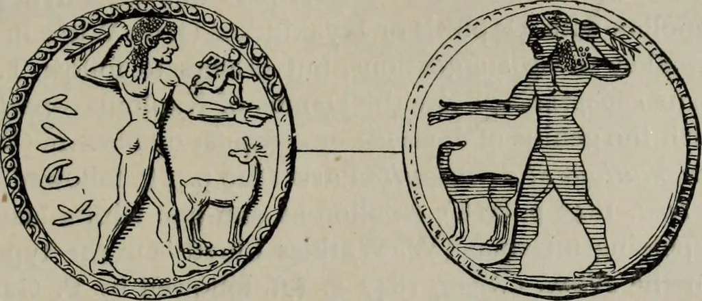 An illustration from Zeus : a study in ancient religion, 1914, leaf 200