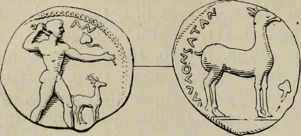 An illustration from Zeus : a study in ancient religion, 1914, leaf 201
