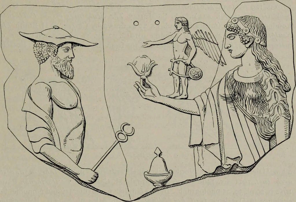 An illustration from Zeus : a study in ancient religion, 1914, leaf 202