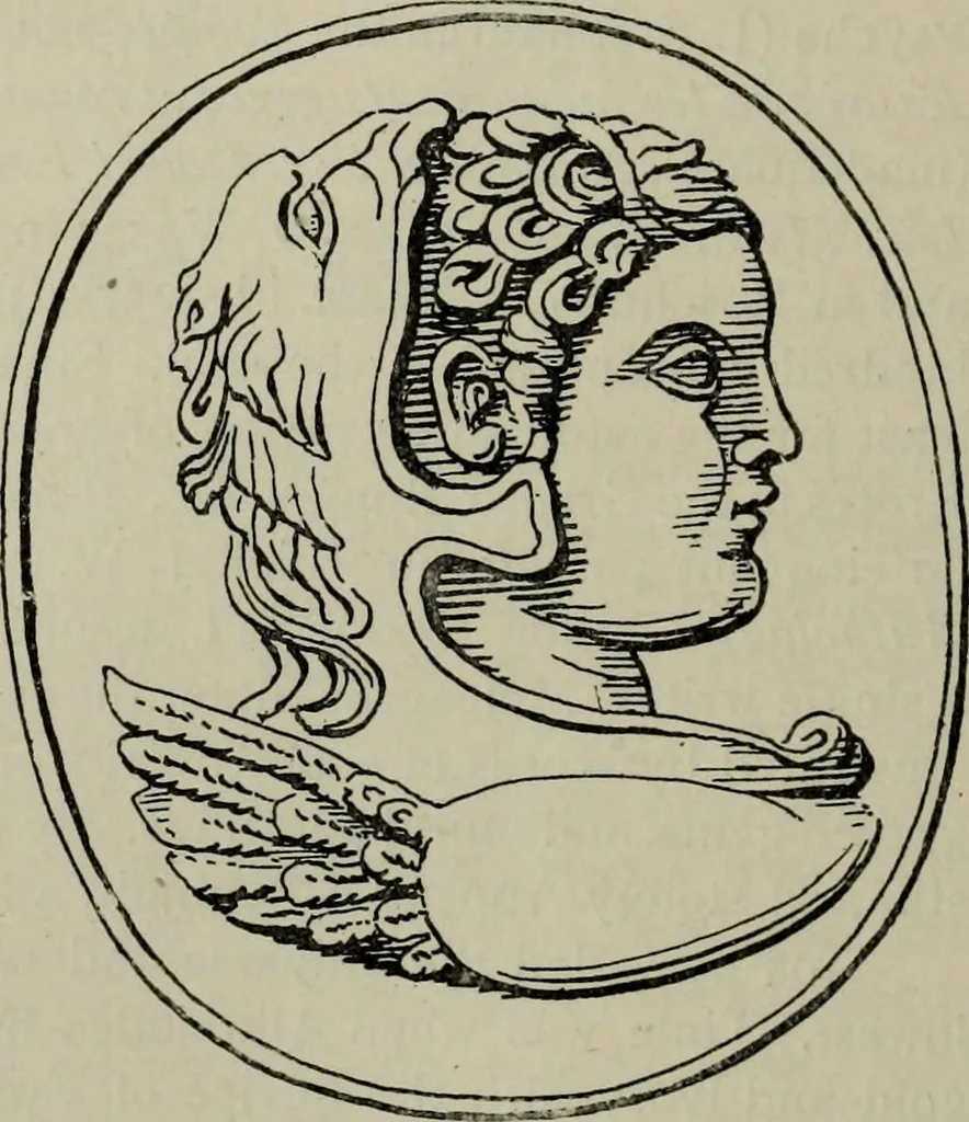 An illustration from Zeus : a study in ancient religion, 1914, leaf 205