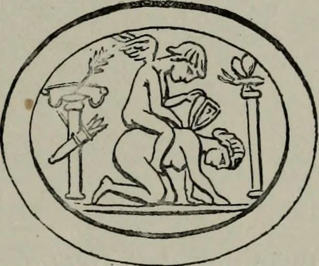 An illustration from Zeus : a study in ancient religion, 1914, leaf 206