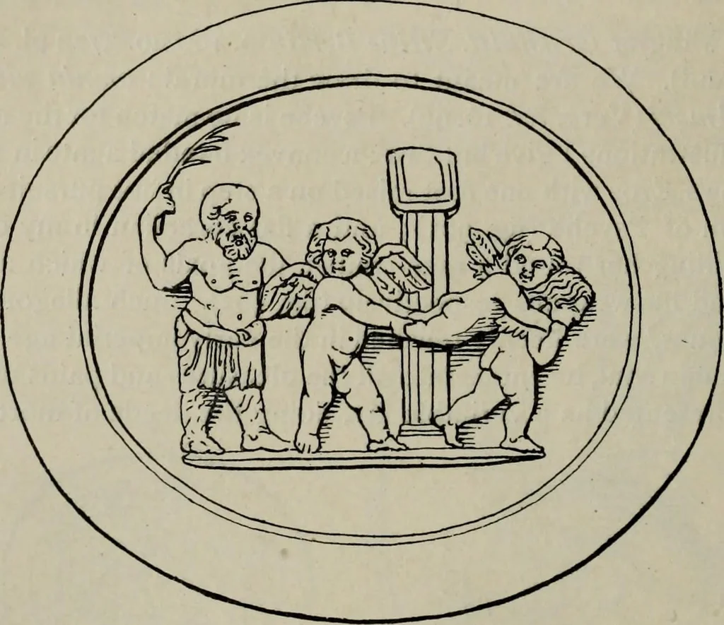 An illustration from Zeus : a study in ancient religion, 1914, leaf 207
