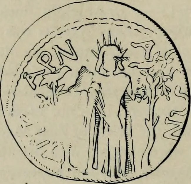 An illustration from Zeus : a study in ancient religion, 1914, leaf 21