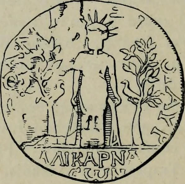 An illustration from Zeus : a study in ancient religion, 1914, leaf 21