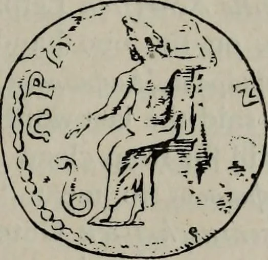 An illustration from Zeus : a study in ancient religion, 1914, leaf 230