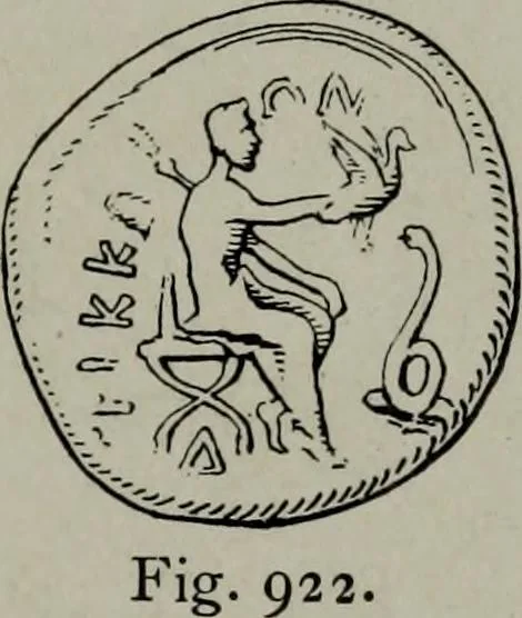 An illustration from Zeus : a study in ancient religion, 1914, leaf 238