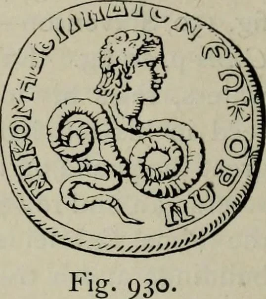 An illustration from Zeus : a study in ancient religion, 1914, leaf 243
