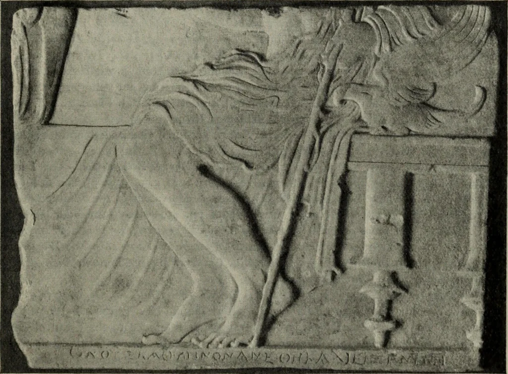 An illustration from Zeus : a study in ancient religion, 1914, leaf 260