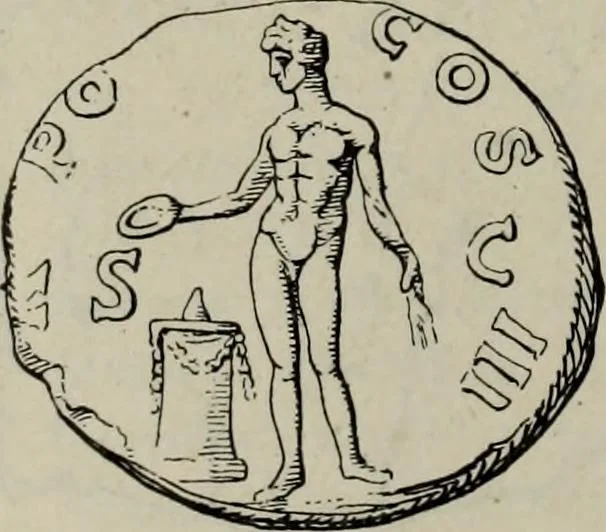 An illustration from Zeus : a study in ancient religion, 1914, leaf 285