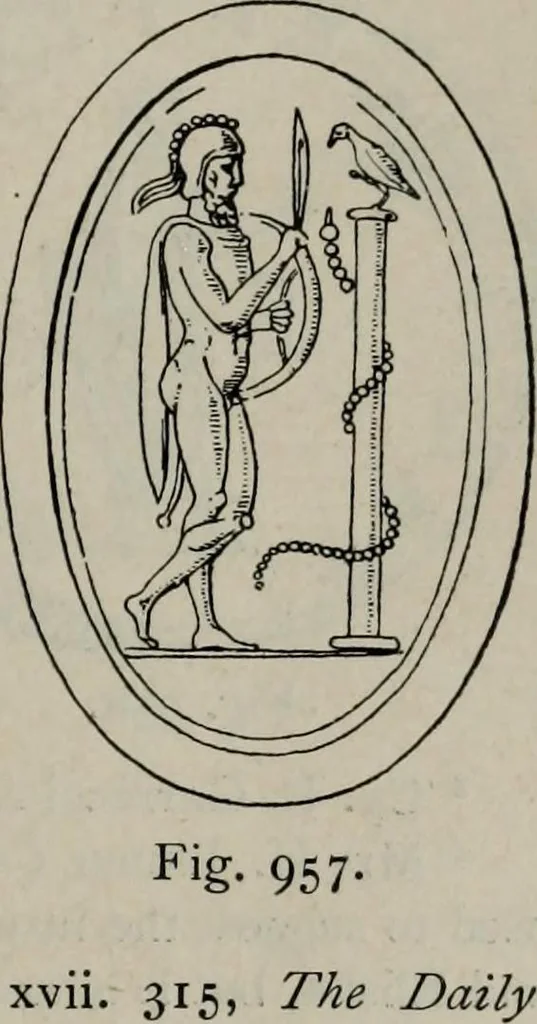 An illustration from Zeus : a study in ancient religion, 1914, leaf 292