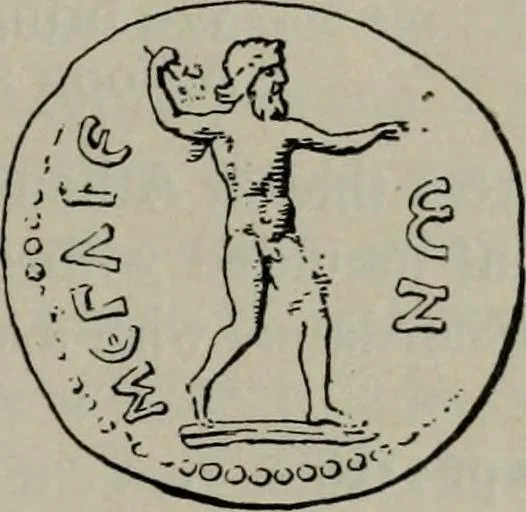 An illustration from Zeus : a study in ancient religion, 1914, leaf 301