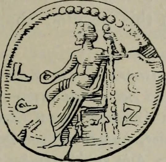 An illustration from Zeus : a study in ancient religion, 1914, leaf 305