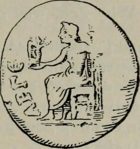 An illustration from Zeus : a study in ancient religion, 1914, leaf 305