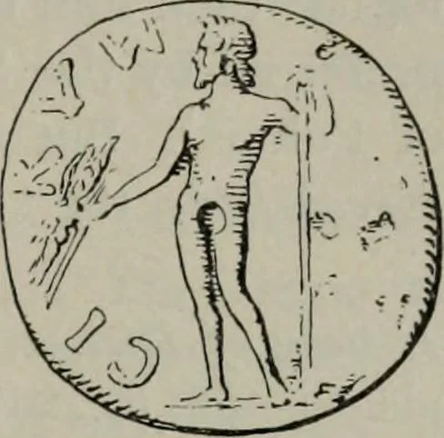 An illustration from Zeus : a study in ancient religion, 1914, leaf 307