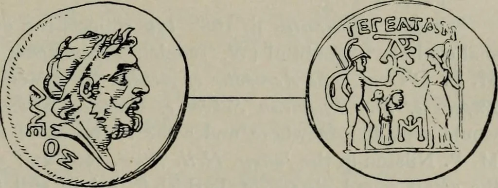 An illustration from Zeus : a study in ancient religion, 1914, leaf 309