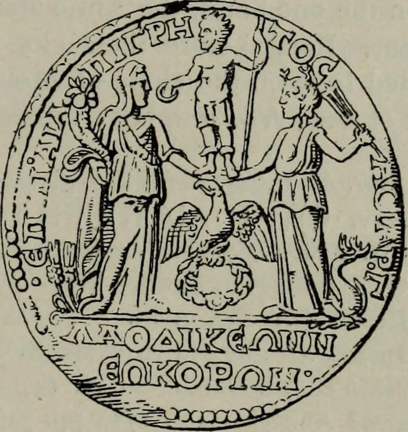 An illustration from Zeus : a study in ancient religion, 1914, leaf 347