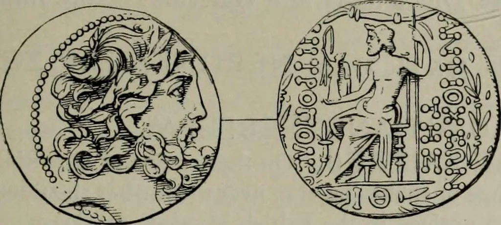 An illustration from Zeus : a study in ancient religion, 1914, leaf 355