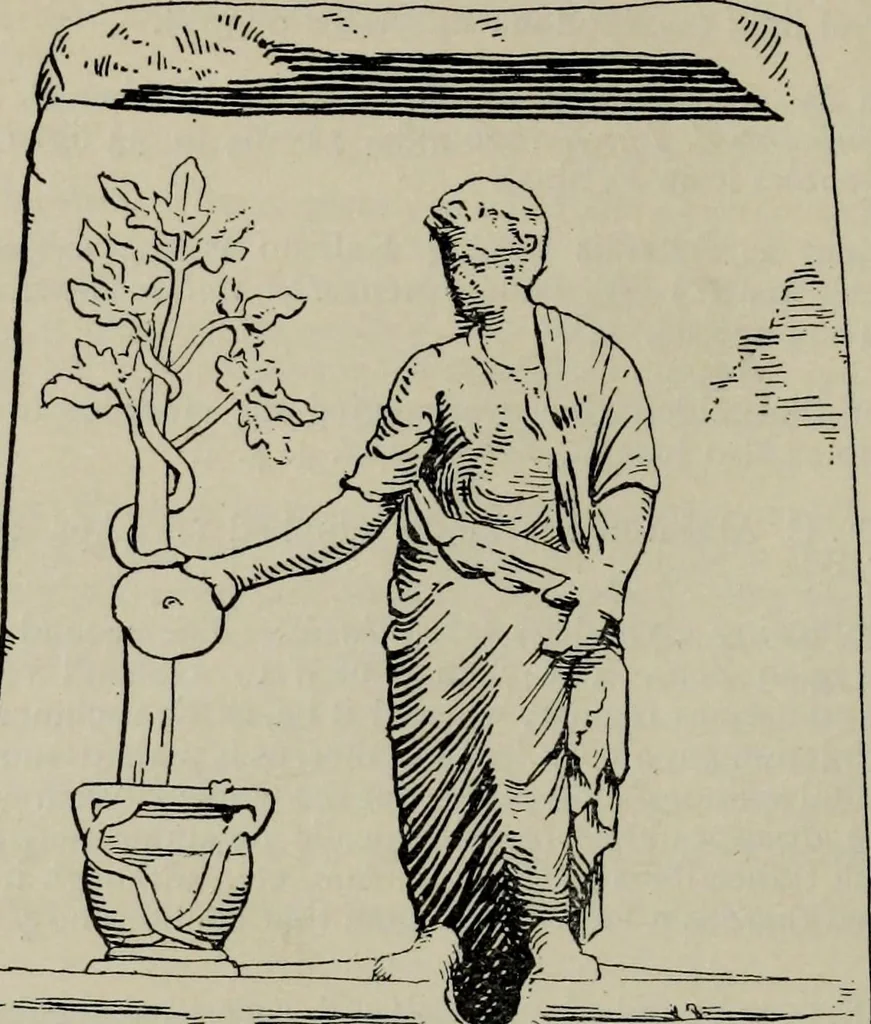 An illustration from Zeus : a study in ancient religion, 1914, leaf 383