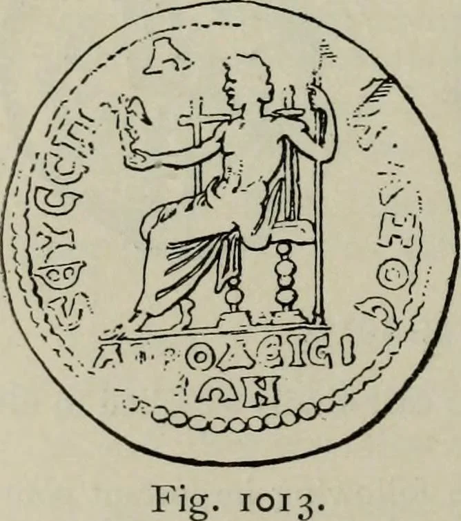 An illustration from Zeus : a study in ancient religion, 1914, leaf 385