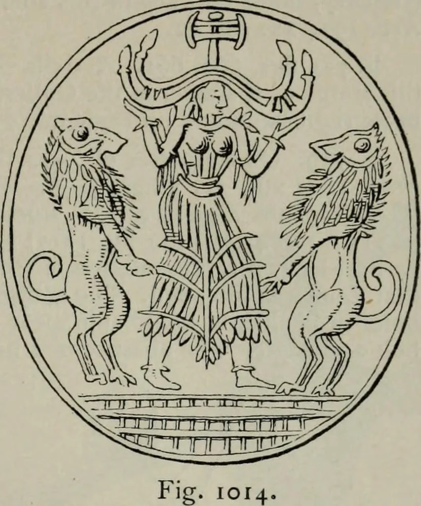 An illustration from Zeus : a study in ancient religion, 1914, leaf 386