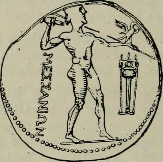 An illustration from Zeus : a study in ancient religion, 1914, leaf 387