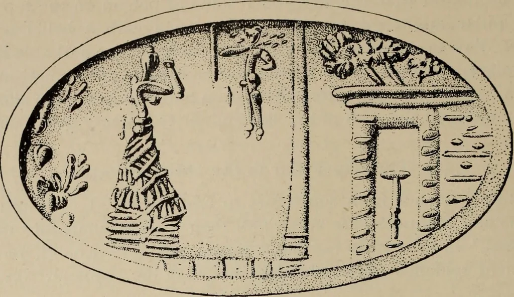 An illustration from Zeus : a study in ancient religion, 1914, leaf 101