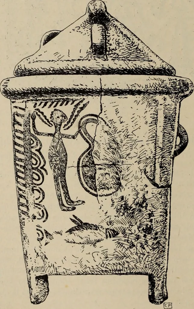 An illustration from Zeus : a study in ancient religion, 1914, leaf 101