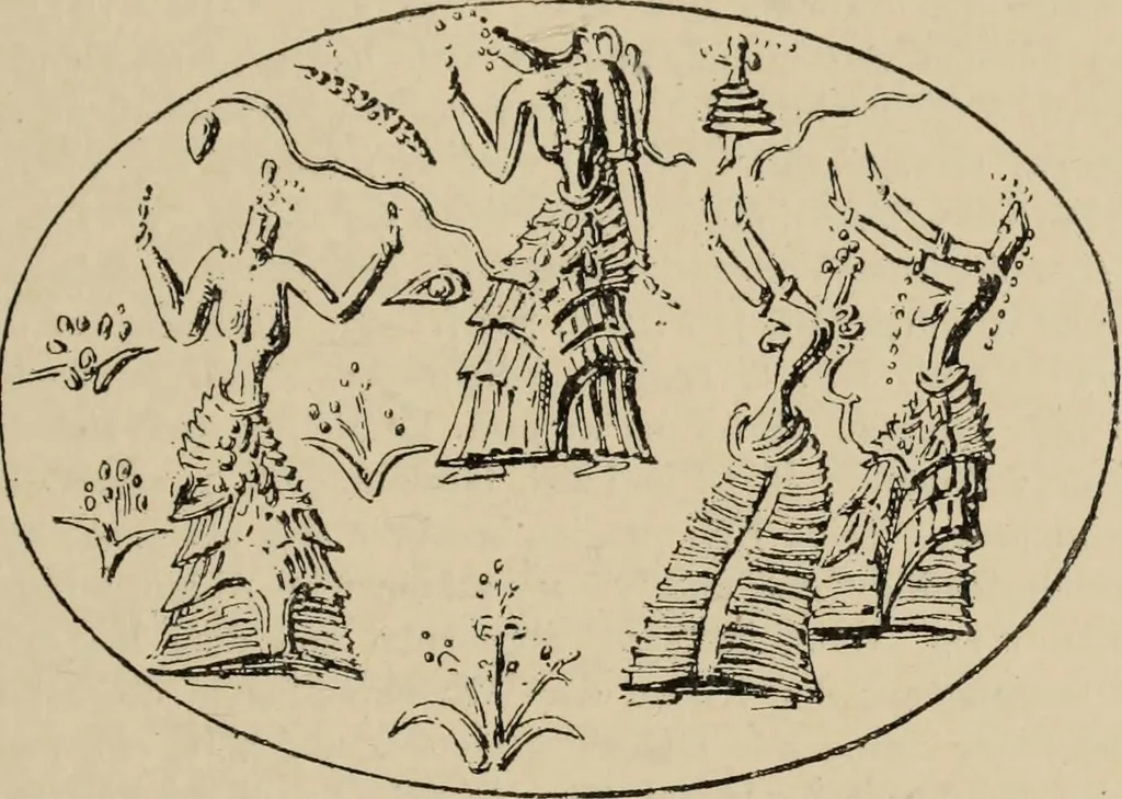An illustration from Zeus : a study in ancient religion, 1914, leaf 102