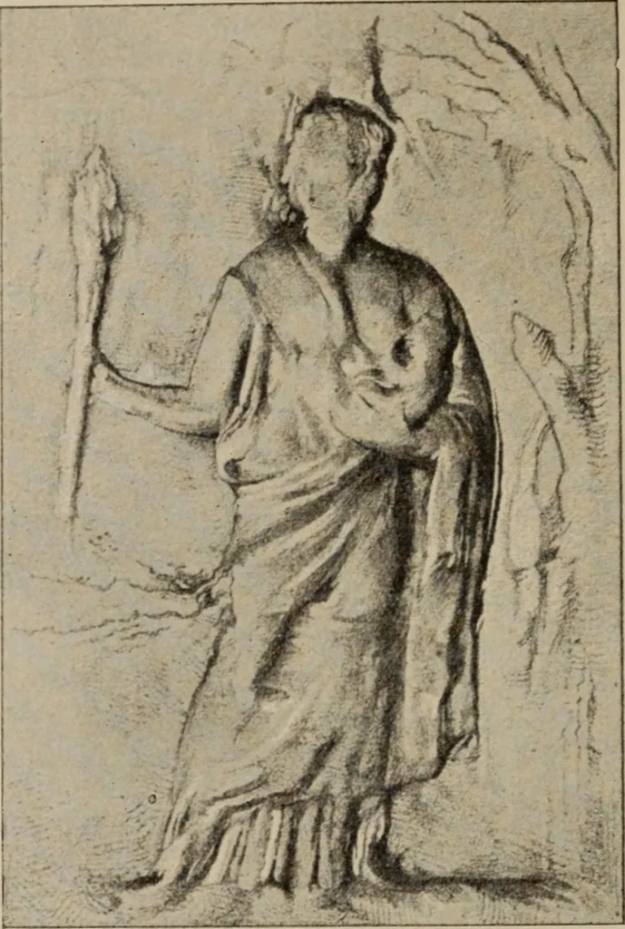 An illustration from Zeus : a study in ancient religion, 1914, leaf 113