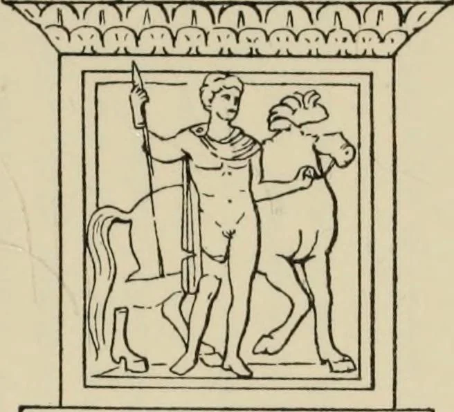 An illustration from Zeus : a study in ancient religion, 1914, leaf 150