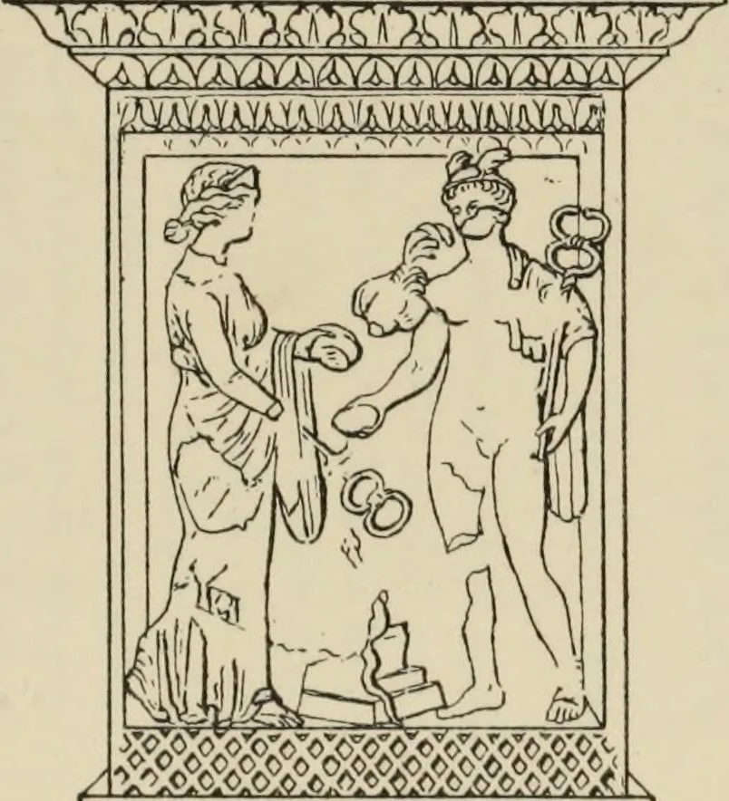 An illustration from Zeus : a study in ancient religion, 1914, leaf 150