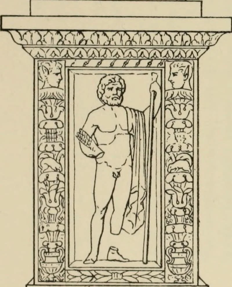An illustration from Zeus : a study in ancient religion, 1914, leaf 150