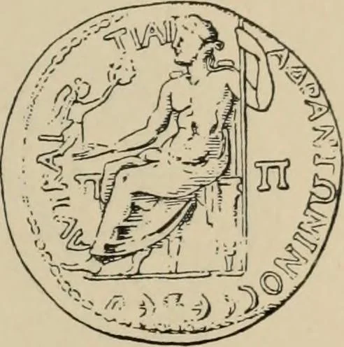 An illustration from Zeus : a study in ancient religion, 1914, leaf 160