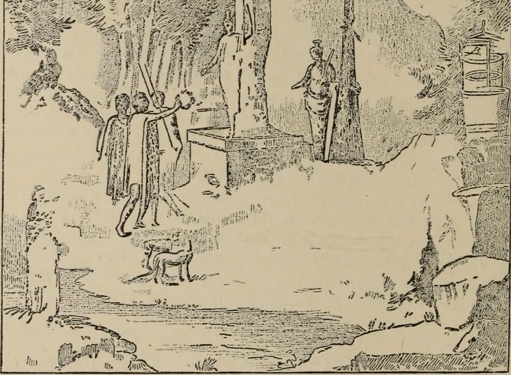 An illustration from Zeus : a study in ancient religion, 1914, leaf 217
